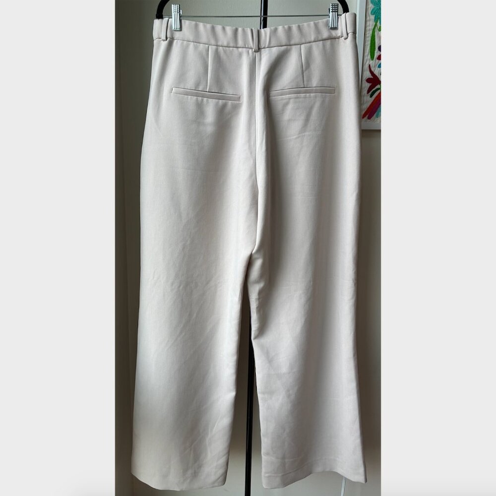Abercrombie & Fitch Cream Sloan Curve Love Pants - Size 33/16 - Picture 2 of 11